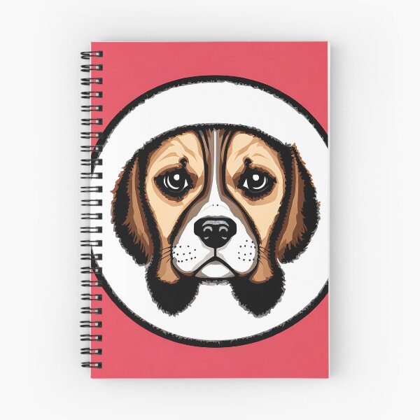 Item preview, Beagle logo, geometric, vector, symmetrical, minimalism, trending dribbble, behance designed and sold by DrawItOnce.