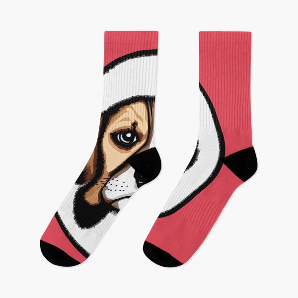 Item preview, Beagle logo, geometric, vector, symmetrical, minimalism, trending dribbble, behance designed and sold by DrawItOnce.