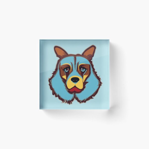 Item preview, Beagle logo, geometric, vector, symmetrical, minimalism, trending dribbble, behance designed and sold by DrawItOnce.