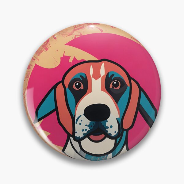 Item preview, Beagle logo, geometric, vector, symmetrical, minimalism, trending dribbble, behance designed and sold by DrawItOnce.