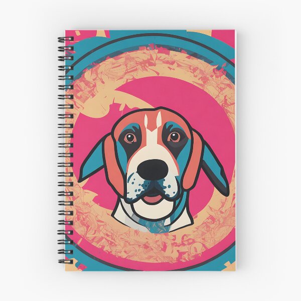 Item preview, Beagle logo, geometric, vector, symmetrical, minimalism, trending dribbble, behance designed and sold by DrawItOnce.