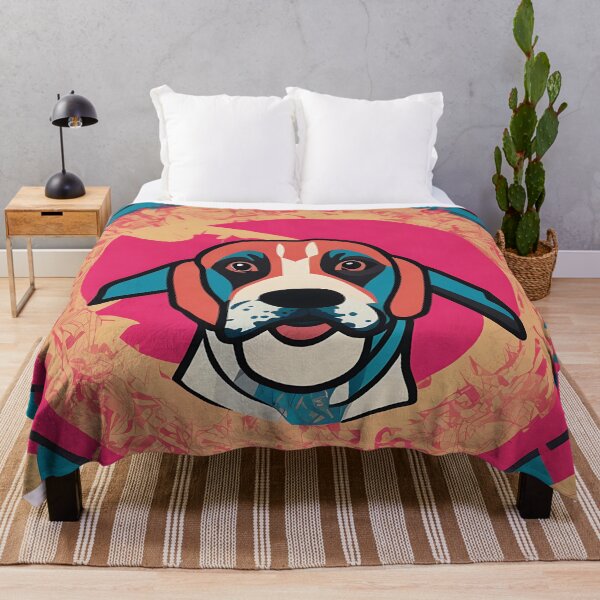 Item preview, Beagle logo, geometric, vector, symmetrical, minimalism, trending dribbble, behance designed and sold by DrawItOnce.