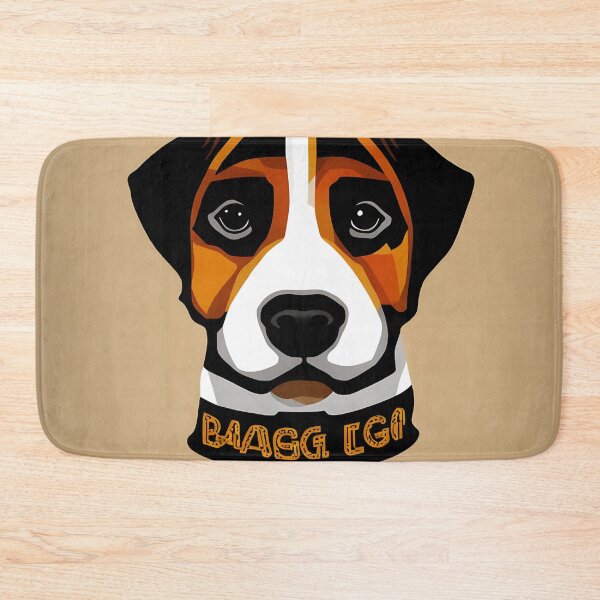 Item preview, Beagle logo, geometric, vector, symmetrical, minimalism, trending dribbble, behance designed and sold by DrawItOnce.