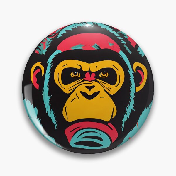 Item preview, Gorilla logo, geometric, vector, symmetrical, minimalism, trending dribbble, behance designed and sold by DrawItOnce.