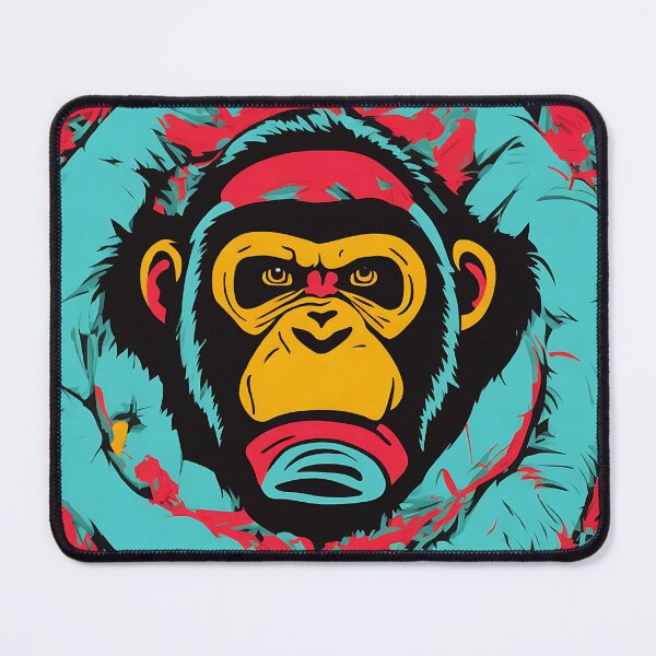 Item preview, Gorilla logo, geometric, vector, symmetrical, minimalism, trending dribbble, behance designed and sold by DrawItOnce.