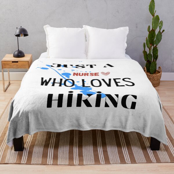 Item preview, just a nurse who loves hiking designed and sold by stalin-LB.