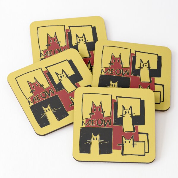 Item preview, cubist cats design designed and sold by Lazut.