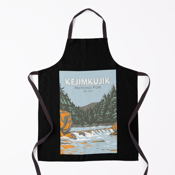Item preview, Kejimkujik National Park Canada Vintage Art designed and sold by KrisSidDesigns.