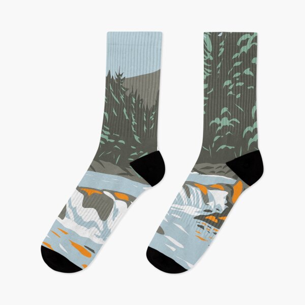 Item preview, Kejimkujik National Park Canada Vintage Art designed and sold by KrisSidDesigns.