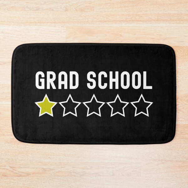 Item preview, Grad School One Star Review - Thesis Defense, Dissertation Defense Ph.D, Graduate Student, Preliminary Exam, Grad Student, Master's Degree designed and sold by jadedscientist.
