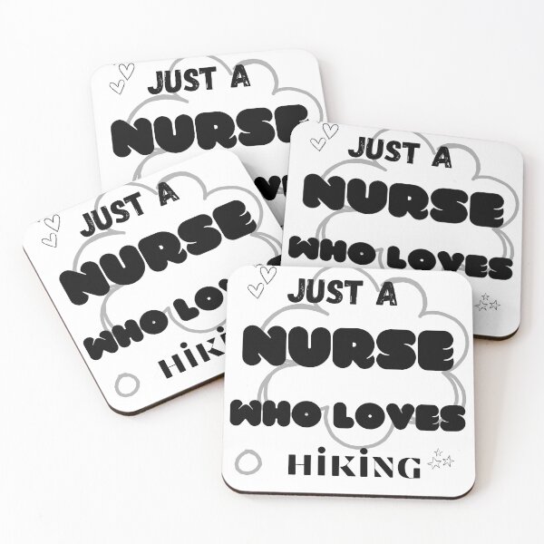 Item preview, just a nurse who loves hiking designed and sold by stalin-LB.