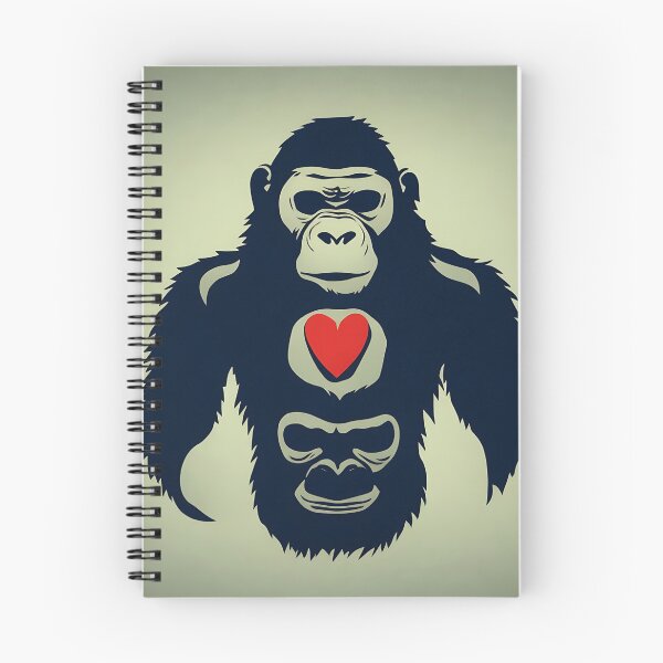 Item preview, Gorilla logo, geometric, vector, symmetrical, minimalism, trending dribbble, behance designed and sold by DrawItOnce.
