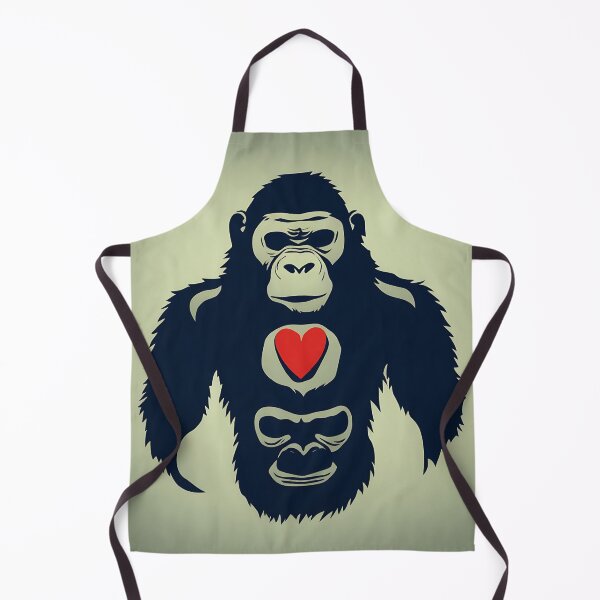 Item preview, Gorilla logo, geometric, vector, symmetrical, minimalism, trending dribbble, behance designed and sold by DrawItOnce.