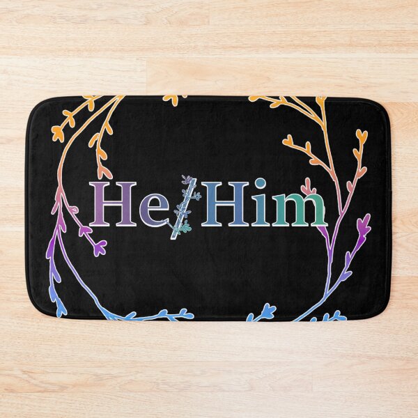 Item preview, Pronouns He/Him designed and sold by ELDigitals.