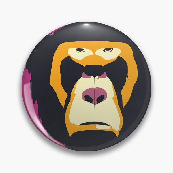 Item preview, Gorilla logo, geometric, vector, symmetrical, minimalism, trending dribbble, behance designed and sold by DrawItOnce.