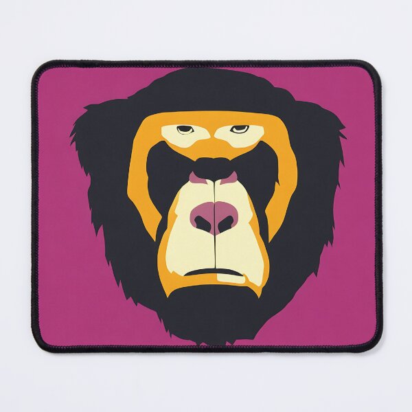Item preview, Gorilla logo, geometric, vector, symmetrical, minimalism, trending dribbble, behance designed and sold by DrawItOnce.