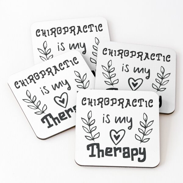 Item preview, Chiropractic Is My Therapy, Funny Chiropractic designed and sold by Aerial Addicts.