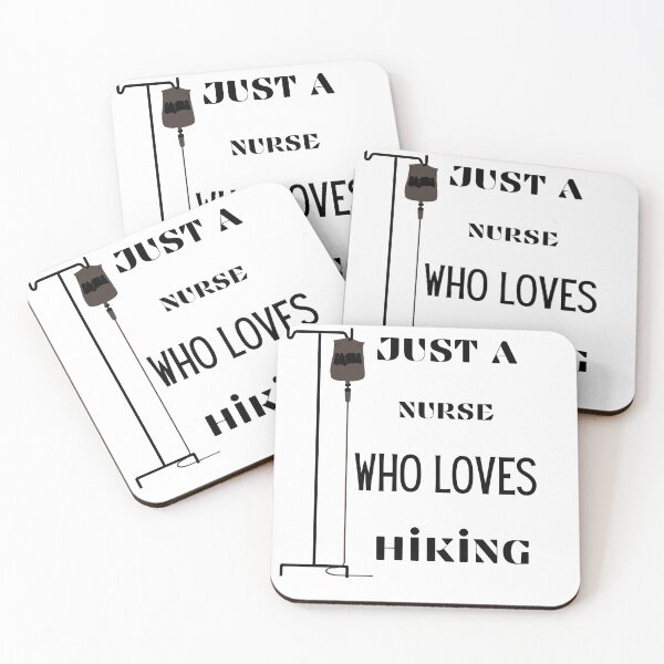 Item preview, just a nurse who loves hiking designed and sold by stalin-LB.