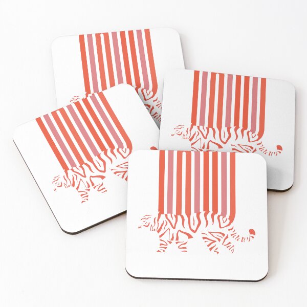Item preview, King Tiger with geometric lines shapes designed and sold by Blurayuela.