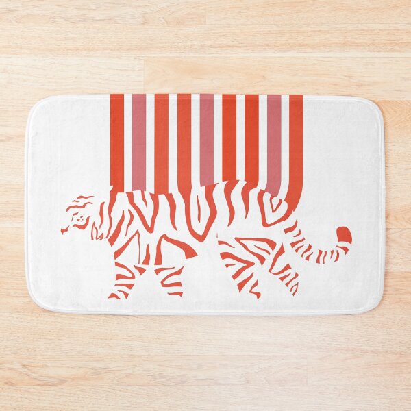 Item preview, King Tiger with geometric lines shapes designed and sold by Blurayuela.
