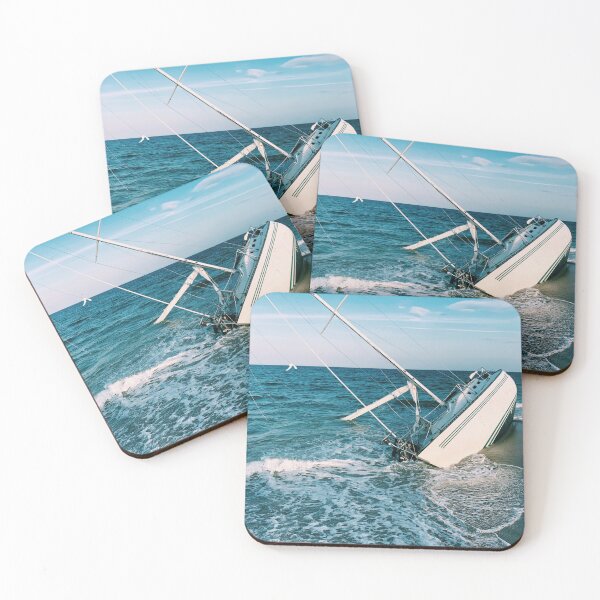 Item preview, Capsized boat, Sea Bright, NJ designed and sold by acreekmore4.