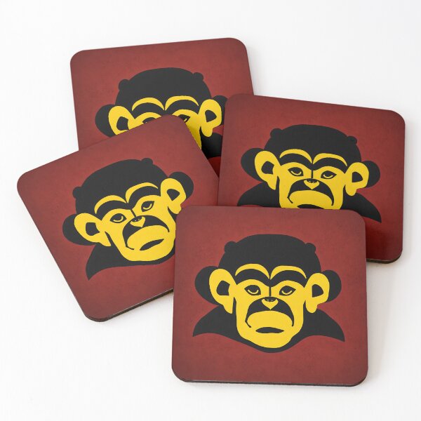 Item preview, Gorilla logo, geometric, vector, symmetrical, minimalism, trending dribbble, behance designed and sold by DrawItOnce.