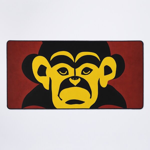 Item preview, Gorilla logo, geometric, vector, symmetrical, minimalism, trending dribbble, behance designed and sold by DrawItOnce.