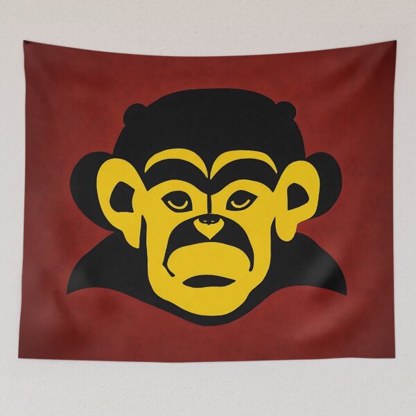 Item preview, Gorilla logo, geometric, vector, symmetrical, minimalism, trending dribbble, behance designed and sold by DrawItOnce.