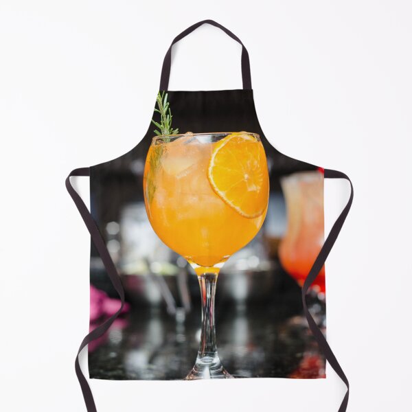 Item preview, Orange Cocktail Drink Glass Party Summer Fruit Design designed and sold by luvvvvvit.