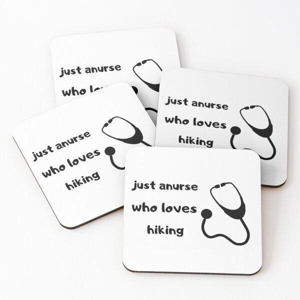 Item preview, just a nurse who loves hiking designed and sold by stalin-LB.