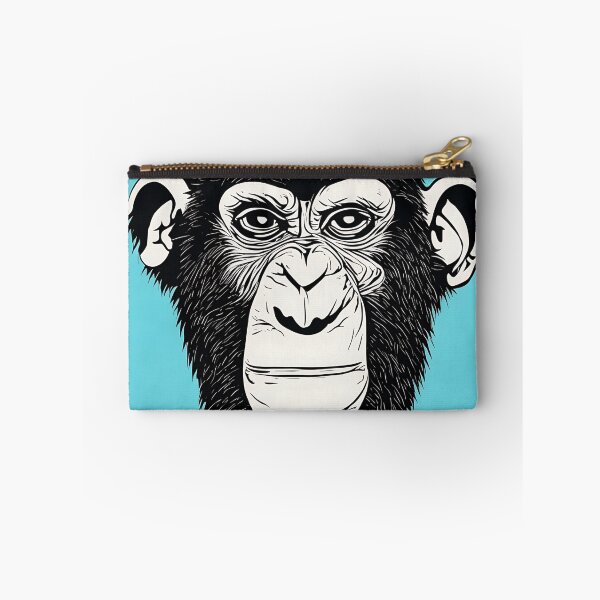 Item preview, Chimpanzee logo, geometric, vector, symmetrical, minimalism, trending dribbble, behance designed and sold by DrawItOnce.