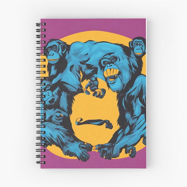 Item preview, Chimpanzee logo, geometric, vector, symmetrical, minimalism, trending dribbble, behance designed and sold by DrawItOnce.