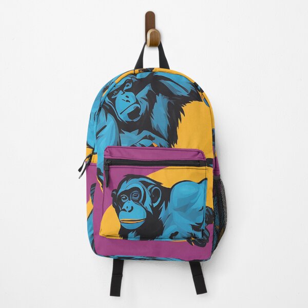 Item preview, Chimpanzee logo, geometric, vector, symmetrical, minimalism, trending dribbble, behance designed and sold by DrawItOnce.
