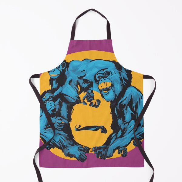 Item preview, Chimpanzee logo, geometric, vector, symmetrical, minimalism, trending dribbble, behance designed and sold by DrawItOnce.