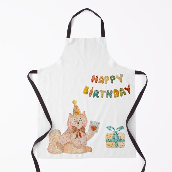 Artikelvorschau, Cat toy card love gift happy birthday watercolor entworfen und verkauft von Yana Mustafina | Boho Soulful Designs.