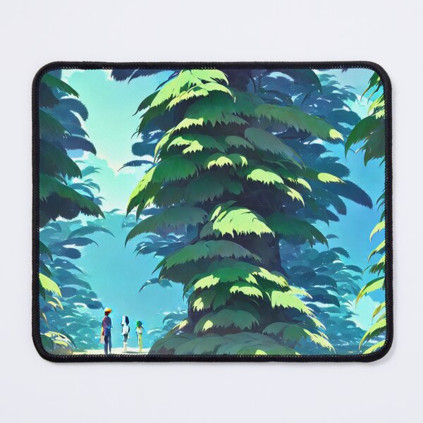 Item preview, Forest green canopy watercolor designed and sold by printiesart.