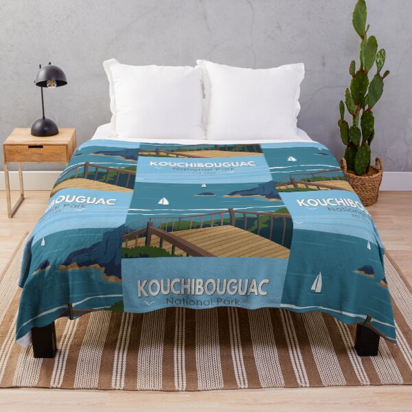Item preview, Kouchibouguac National Park Canada Vintage Art designed and sold by KrisSidDesigns.