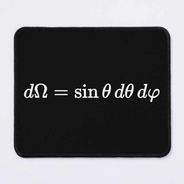 Item preview, Solid angle defintion in spherical coordinates, physics and math designed and sold by NoetherSym.