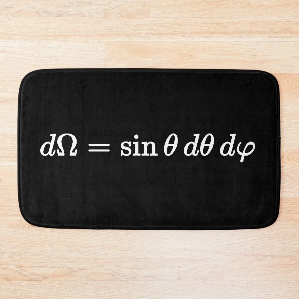 Item preview, Solid angle defintion in spherical coordinates, physics and math designed and sold by NoetherSym.