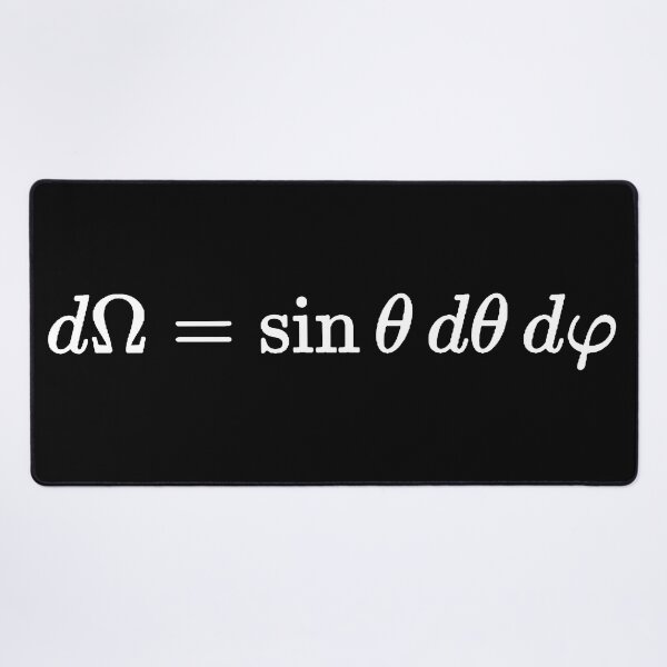 Item preview, Solid angle defintion in spherical coordinates, physics and math designed and sold by NoetherSym.