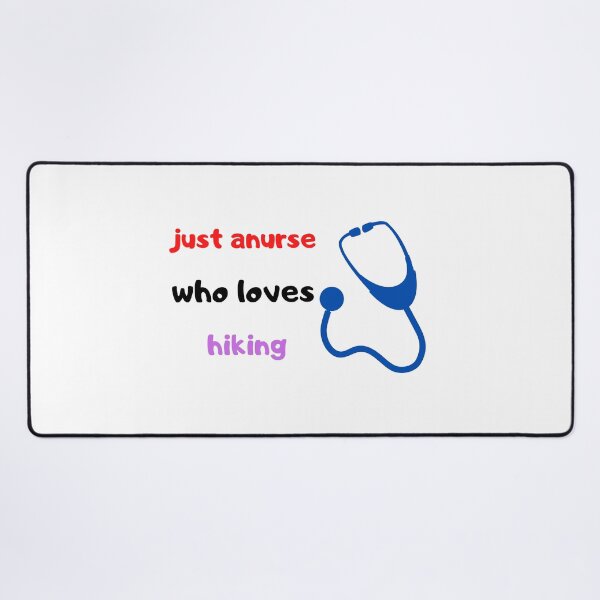 Item preview, just a nurse who loves hiking designed and sold by stalin-LB.