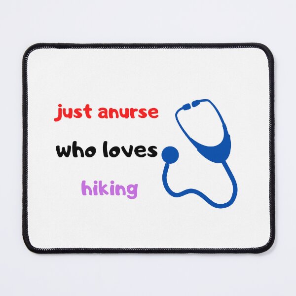 Item preview, just a nurse who loves hiking designed and sold by stalin-LB.