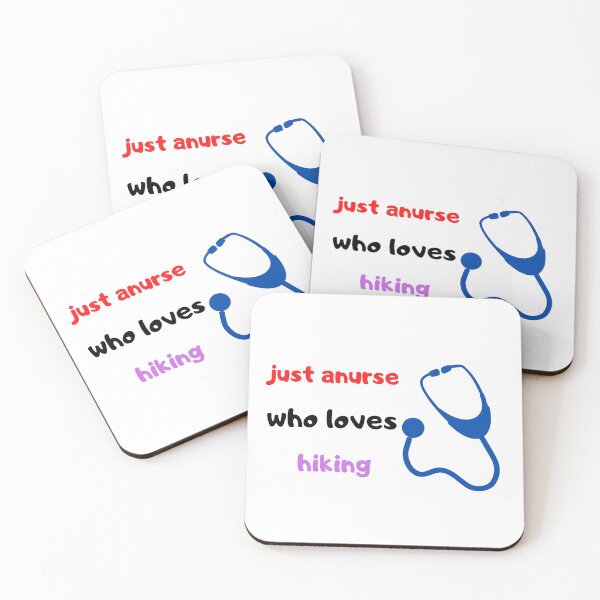 Item preview, just a nurse who loves hiking designed and sold by stalin-LB.
