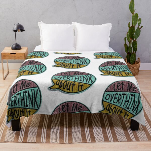 Item preview, Let Me Overthing About It Sticker designed and sold by designolo.