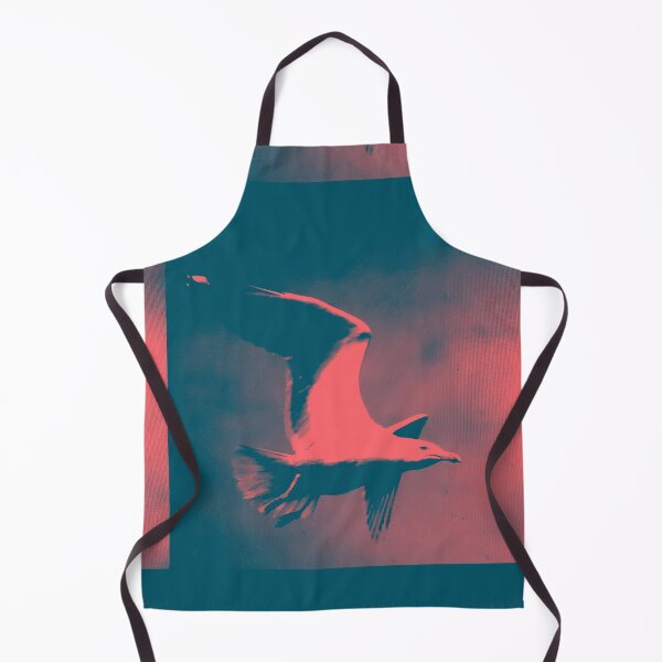 Item preview, Peach and Blue Seagull Photography - Art designed and sold by jolabrese.