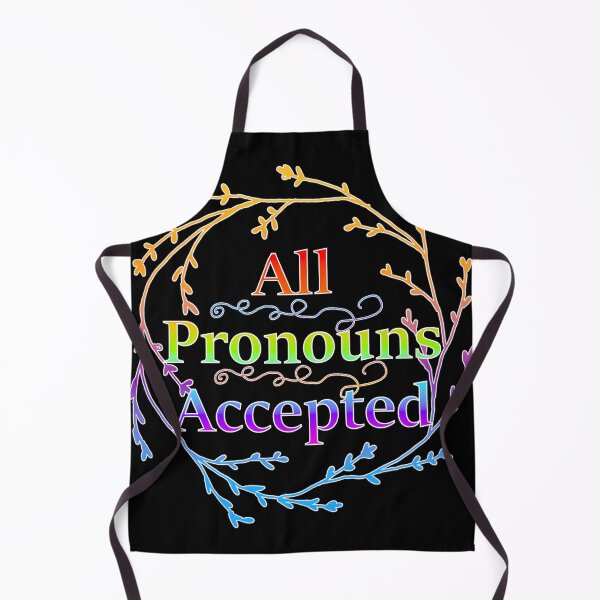 Item preview, All Pronouns Accepted designed and sold by ELDigitals.