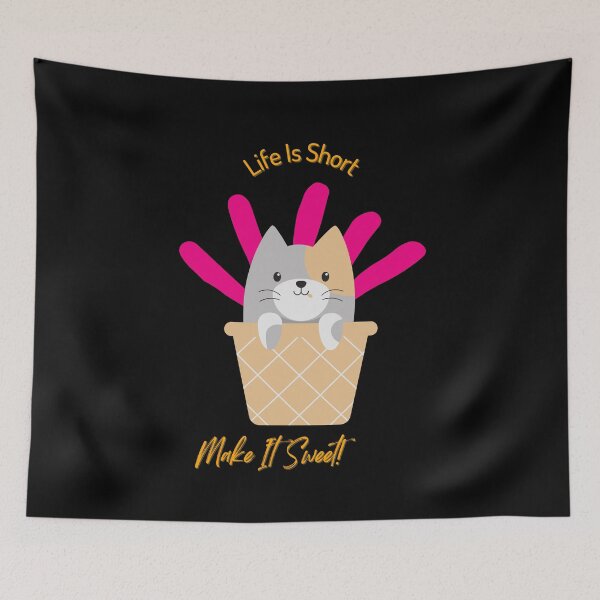 Item preview, Orange Tabby Cat Ice Cream designed and sold by TowTees.