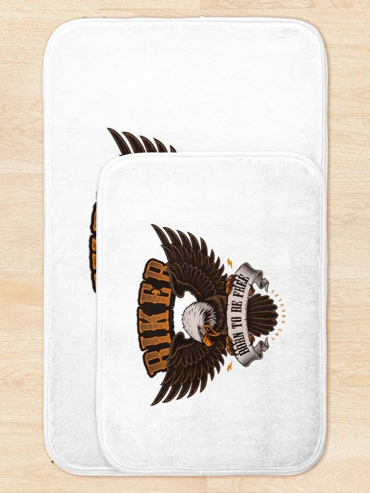 Thumbnail 5 of 6, Bath Mat, eagle designed and sold by Racing-Style.
