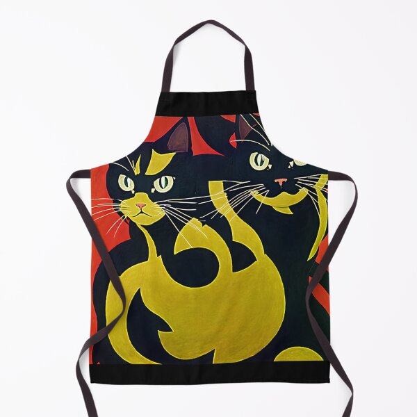 Item preview, Abstract Cat art designed and sold by Planetporridge.