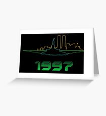 New York 1997 Greeting Card